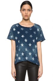 Current Elliott The Freshman Star Print Tee at Forward