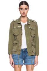 Current Elliott The Lone Soldier Jacket at Forward by Elyse Walker