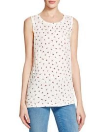 Current Elliott The Muscle Ditsy Floral Tee at Bloomingdales