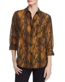 Current Elliott The Neal Shirt in Snake Print Women - Bloomingdale s at Bloomingdales