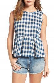 Current Elliott The Peplum Tank at Nordstrom