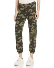 Current Elliott The Varsity Star Print Sweatpants at Bloomingdales