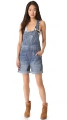 CurrentElliott The Short Overalls at Shopbop