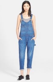 CurrentElliott and39The Carpenterand39 Denim Overalls at Nordstrom