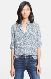 CurrentElliott and39The Perfect Shirtand39 Floral Print Shirt at Nordstrom