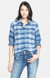 CurrentElliott and39The Perfect Shirtand39 Plaid Shirt at Nordstrom