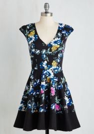 Curtsy for Yourself Dress in Garden at ModCloth