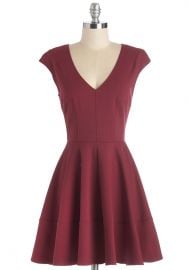 Curtsy for Yourself Dress in Red at ModCloth