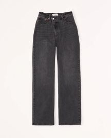 Curve Love High Rise 90s Relaxed Jean at Abercrombie