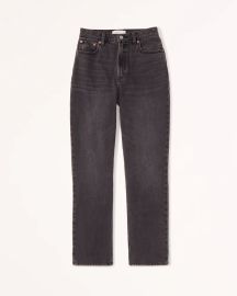 Curve Love Ultra High Rise 90s Straight Jean at Abercrombie & Fitch