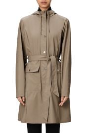 Curve Waterproof Belted Jacket at Nordstrom