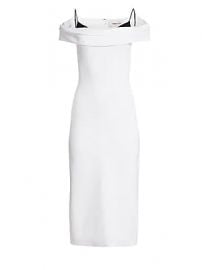 Cushnie - Off-The-Shoulder Midi Dress at Saks Fifth Avenue