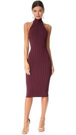 Cushnie Et Ochs Mock Neck Backless Dress at Shopbop