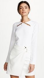 Cushnie Et Ochs Violetta Long Sleeve Top at Shopbop