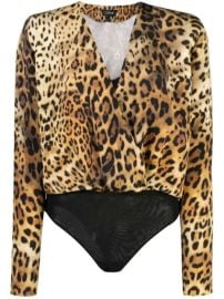 Cushnie Leopard Print Body Top - Farfetch at Farfetch