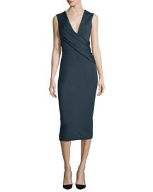 Cushnie et Ochs Ibiza Jasmine Sleeveless Draped Dress at Neiman Marcus