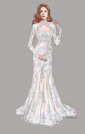 Custom Wedding Dress at Mandi Line