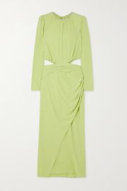 Cut Out Midi Dress by Self Portrait at Net A Porter