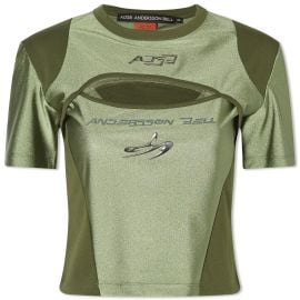 Cut Out Racing T Shirt at END.