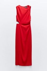 Cut Out Ruched Dress at eBay