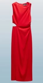 Cut Out Ruched Dress at eBay