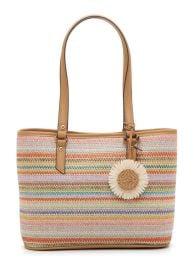 Cut Sew Straw Tote in Multicolor at DSW