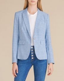 Cutaway  Dickey Jacket by Veronica Beard at Veronica Beard