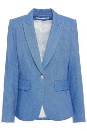 Cutaway Herringbone Dickey Jacket by Veronica Beard at The Outnet