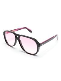 Cutler amp Gross 9782 navigator-frame Sunglasses Pink at Farfetch