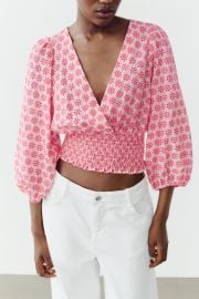 Cutout Crop Top at Zara