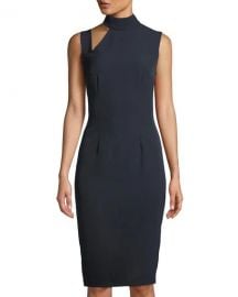 Cutout Mock-Neck Sheath Dress by Alexia Admor at Last Call