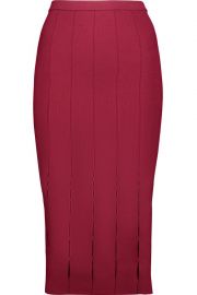 Cutout Stretch-Knit Skirt by Cushnie et Ochs at The Outnet