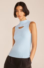 Cutout Sweater Tank at Rebecca Taylor