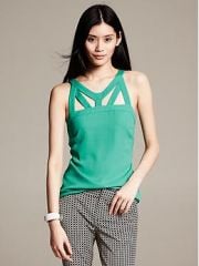 Cutout Tank at Banana Republic