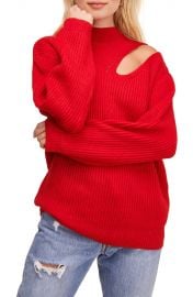 Cutout Turtleneck Sweater by ASTR at Nordstrom