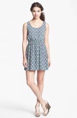 Cutout back print dress by Soprano at Nordstrom