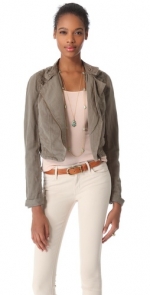 Cutwork moto jacket by Free People at Shopbop