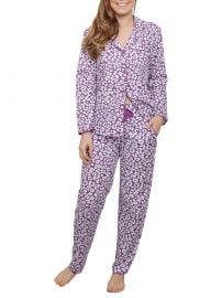 Cyberjammies Fiona Animal Print Pyjama Set at John Lewis