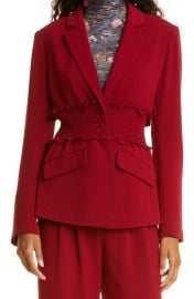 Cyndi Smock Waist Blazer at Nordstrom