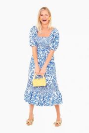 Cynthia Printed Poplin Dress by Tanya Taylor at Tuckernuck