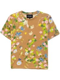 Cynthia Rowley Everyday T-shirt Gold at Farfetch