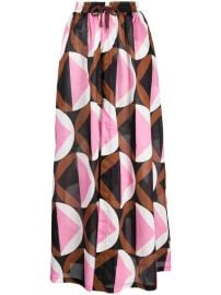 Cynthia Rowley graphic-print high-waist Skirt - at Farfetch