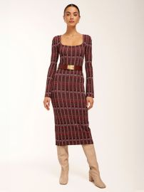 Cyrienne Midi Knit Dress at at Equipment