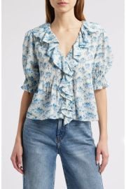 DÔEN Henri Organic Cotton Voile Top at Nordstrom