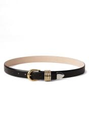 Déhanche Hollyhock Leather Belt at Nordstrom