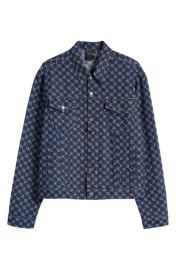 DAILY PAPER Ralf Logo Jacquard Trucker Jacket at Nordstrom