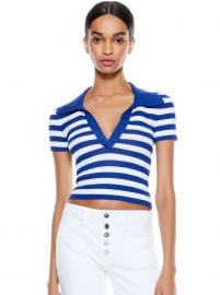 DARALEE FITTED POLO at Alice + Olivia