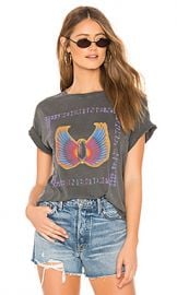 DAYDREAMER Journey Beetle Fly Boyfriend Tee in Faded Black from Revolve com at Revolve