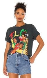 DAYDREAMER TLC No Scrubs Weekend Tee in Vintage Black at Revolve