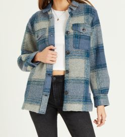 DEANNA BLUE GREEN PLAID JACKET DEAR JOHN DENIM at Dear John Denim